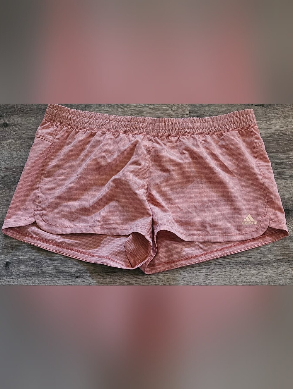 adidas Pink Ladies Athletic Running Shorts